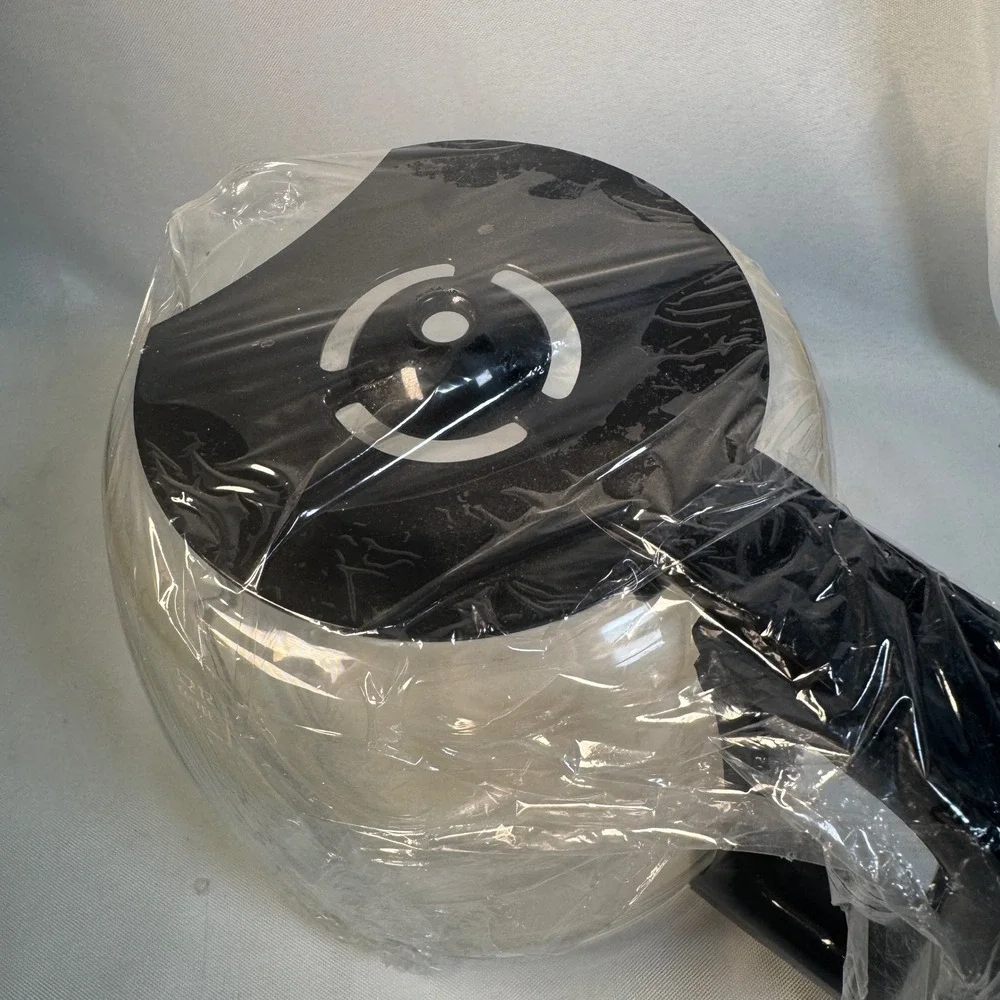 Black & Decker 12 Cup Glass Coffee Carafe Replacement Clear Black Handle Lid